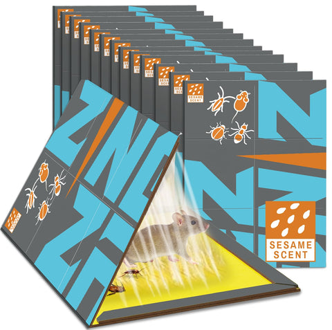 ZingZap sticky glue boards packaged for ready indoor use and quick control.