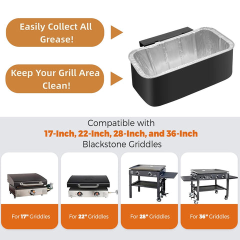 Ziopetru under-griddle setup showing secure fit and alignment