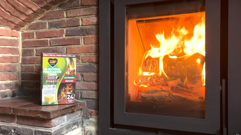 Zip Natural Firestarter Cubes come in eco friendly packaging