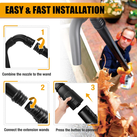 Zipcase shoulder belt supports comfortable, hands-free gutter work.