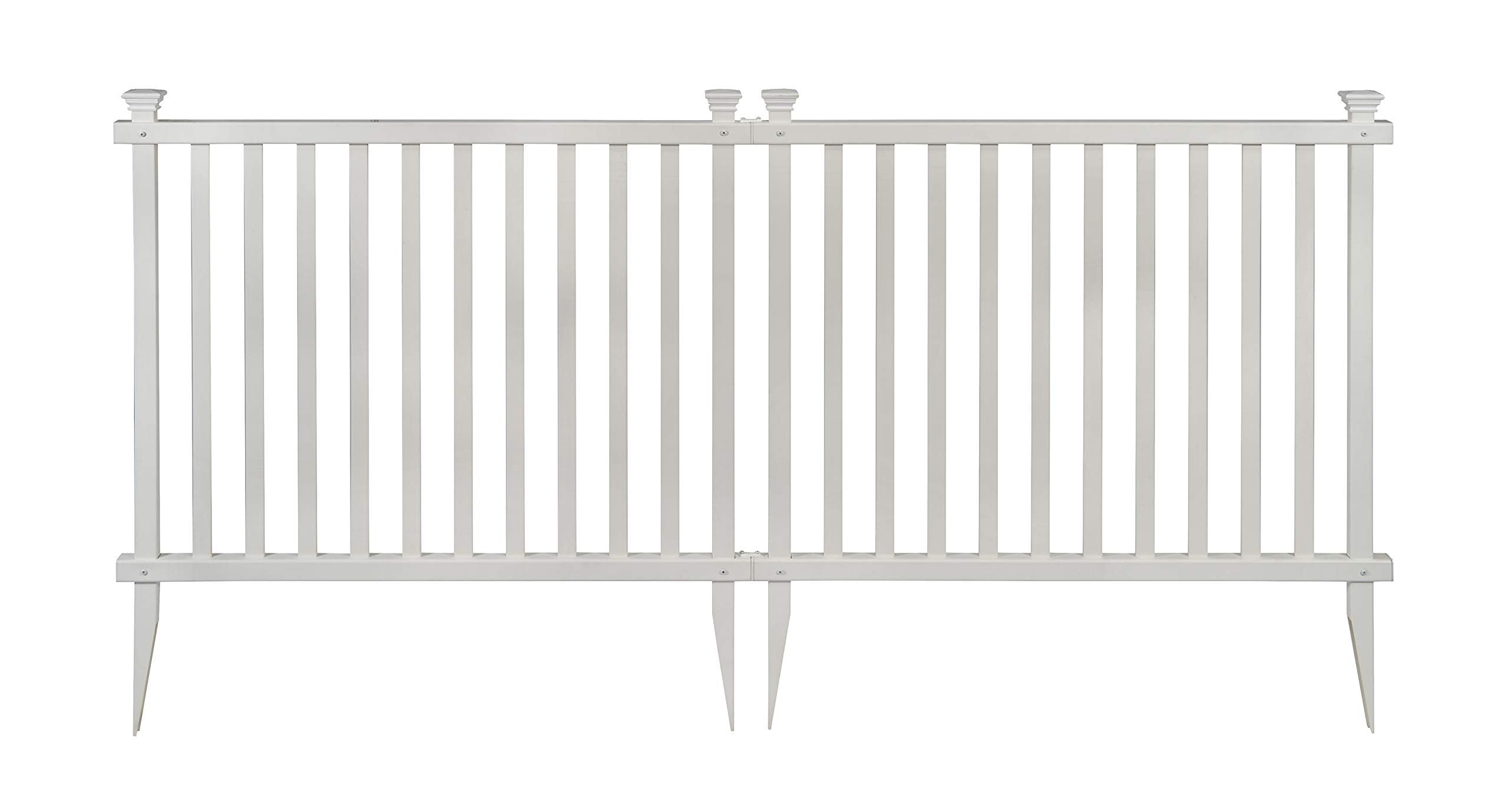 Zippity Baskenridge garden edge with sturdy PVC fence protection