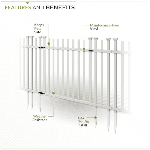Zippity Burbank gate with dog-eared picket caps enhances curb appeal.