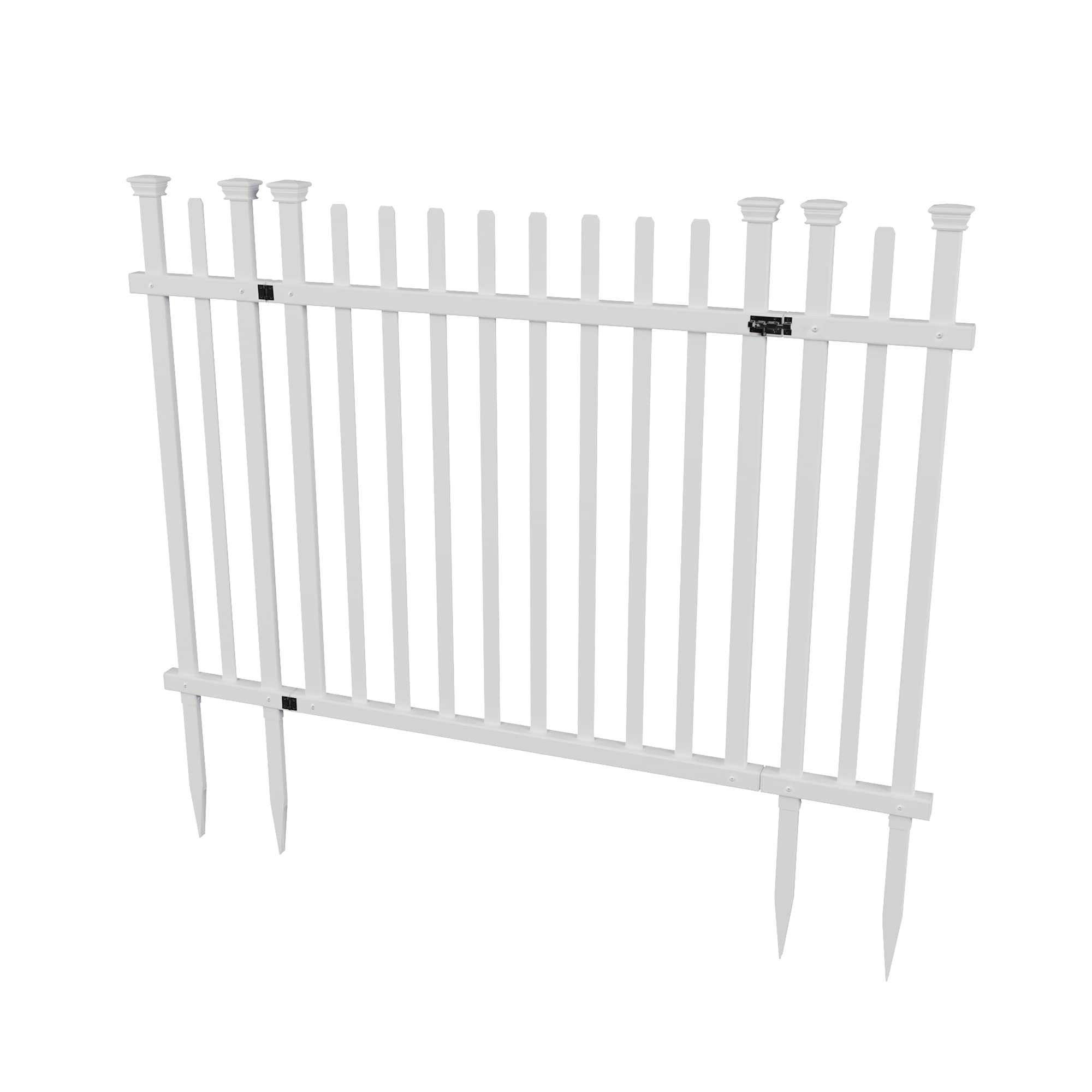 Green initiative: recycled PVC in Zippity vinyl for eco-friendly fencing.