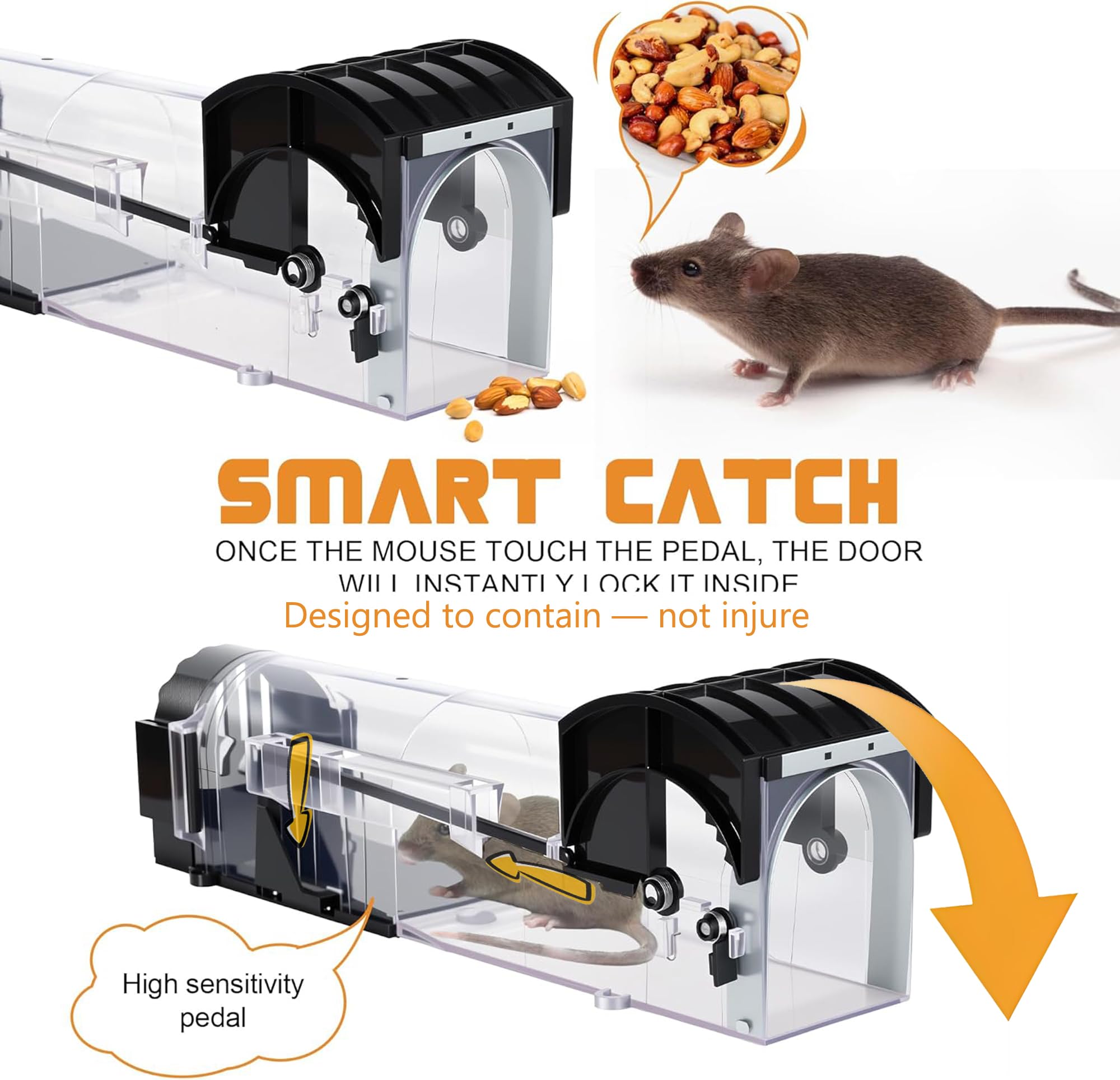 Ziprusburk release area demonstrates no-touch disposal for clean handling.