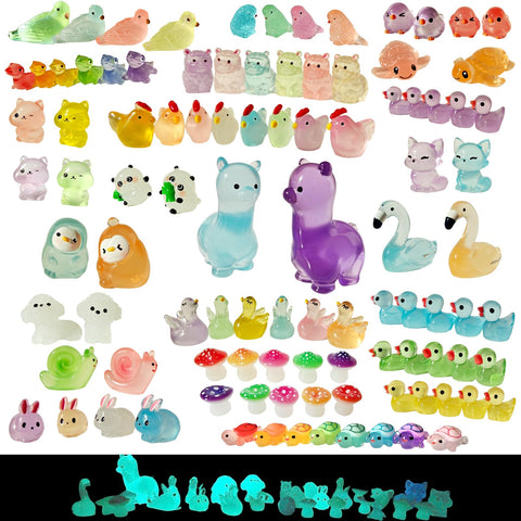 ZITU ISCHYROS luminous resin duck glows softly in garden ponds