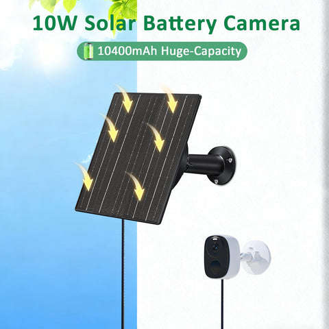 Zivif 10W panel close-up, monocrystalline cells, high-efficiency light capture