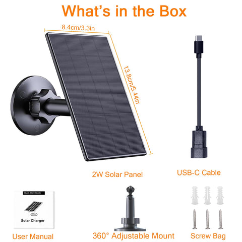 Zivif 2W solar panel IP65 weatherproof protection for harsh conditions