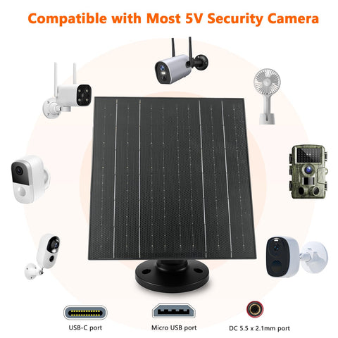 Zivif USB-C output and adapters for 5V devices on location