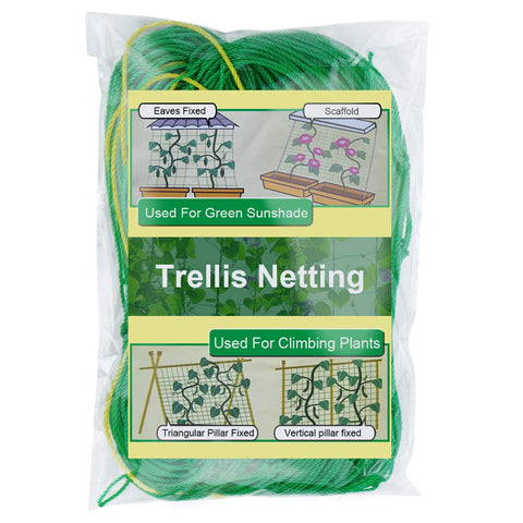 Zivisk trellis netting overview showing 90x180 cm size for sturdy plant support.