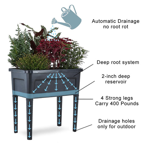 ZIWQPIHT durable polypropylene construction resists rot and fading.