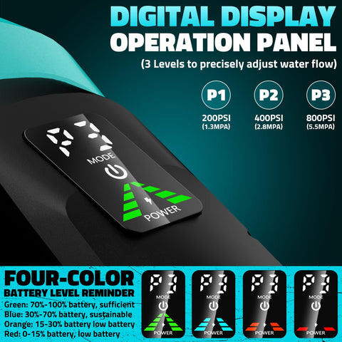 ZixDeNex 4.0Ah battery and charger for extended cleaning sessions.