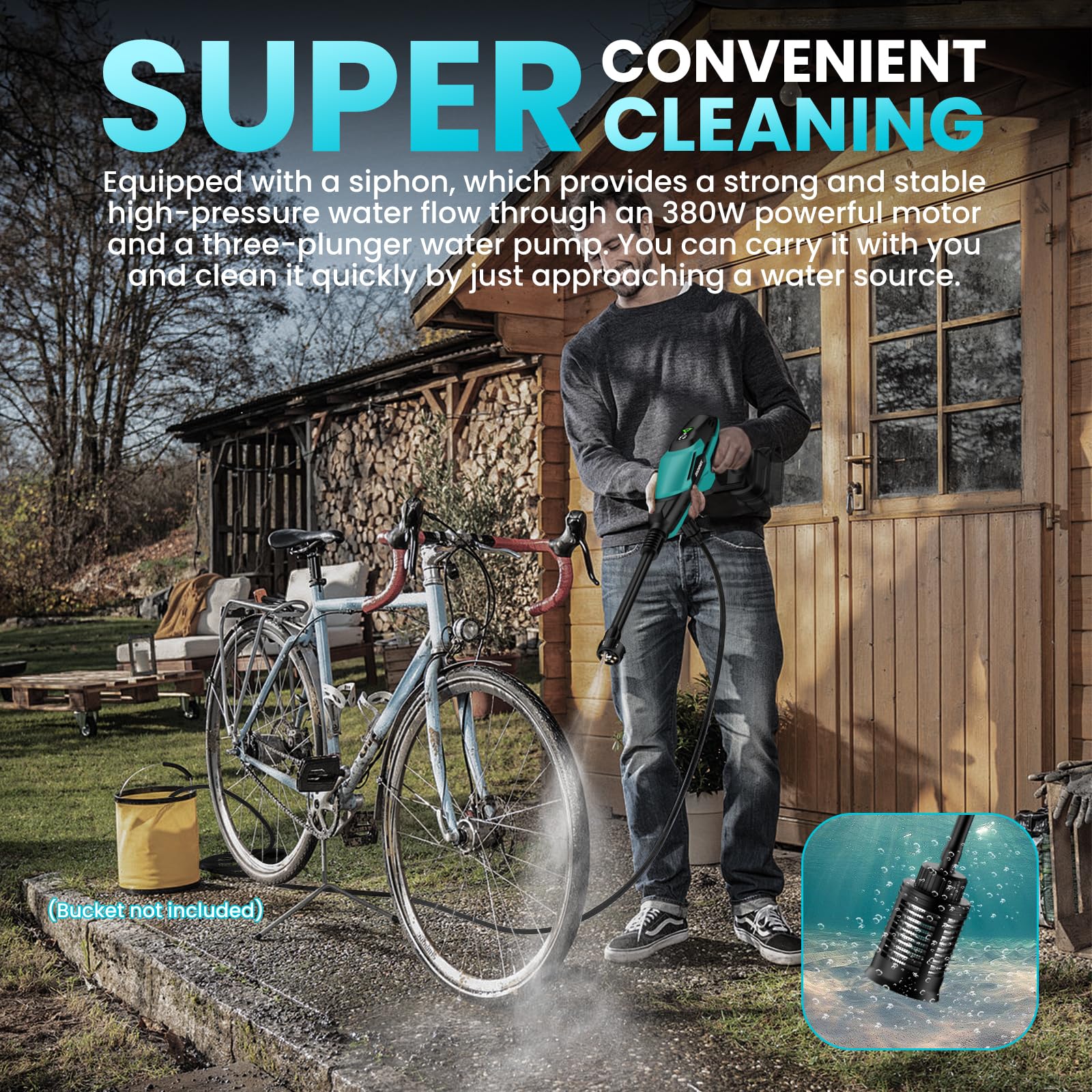 ZixDeNex Makita 18V battery compatibility (not included)