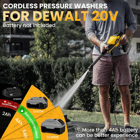 ZixDeNex 800 PSI power cleans vehicles and outdoor surfaces quickly
