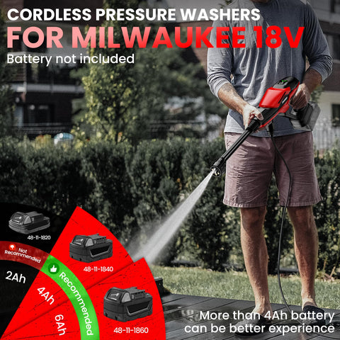 ZixDeNex foam sprayer applying thick foam to heavy dirt areas
