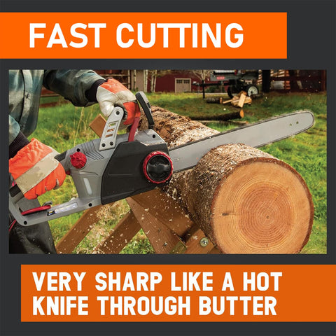ZIYIZE carbide chains in action delivering smooth cutting performance