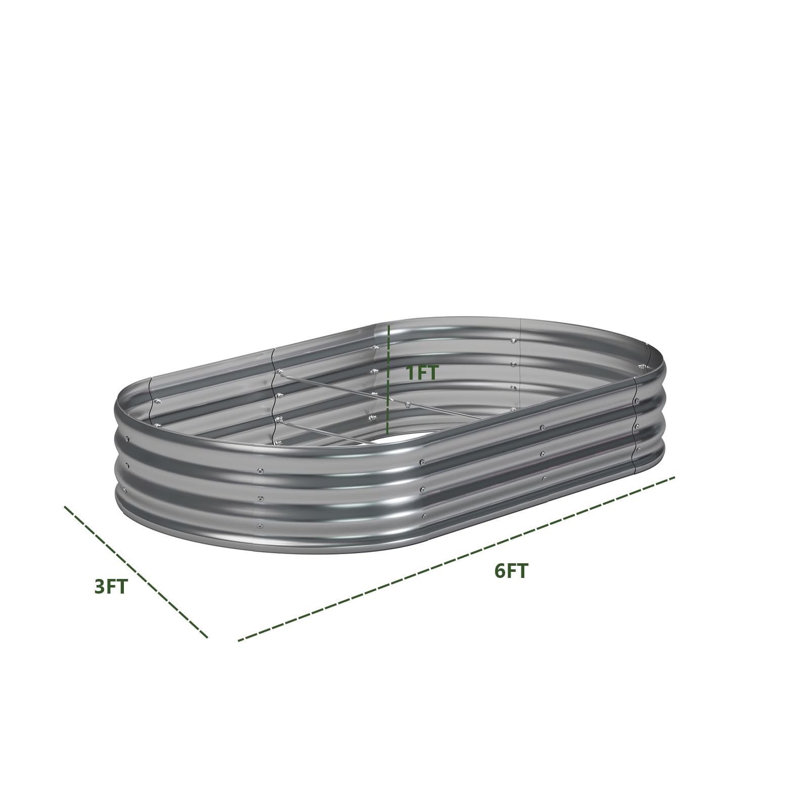 Zizin open-bottom design demonstrates moisture retention and drainage