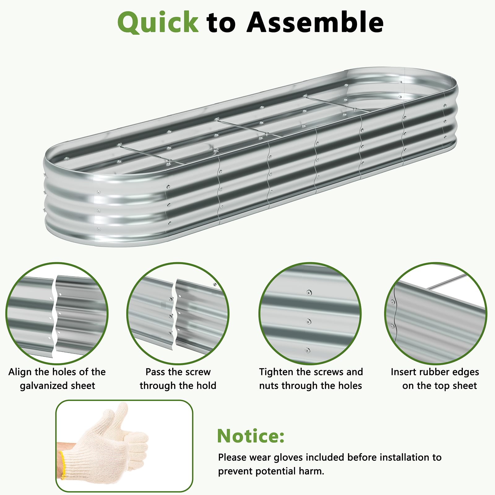 Zizin silver-finish durable metal close-up shows quality construction