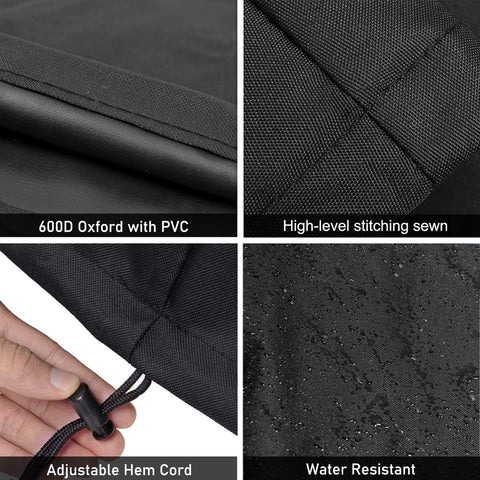 ZJYWSCH drawstring cover stays secure in strong winds