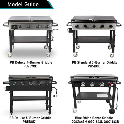 ZJYWSCH deluxe 5-burner cover shields from dust and rainfall