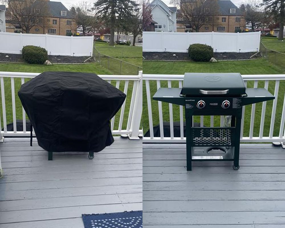 ZJYWSCH griddle cover compact storage after use.