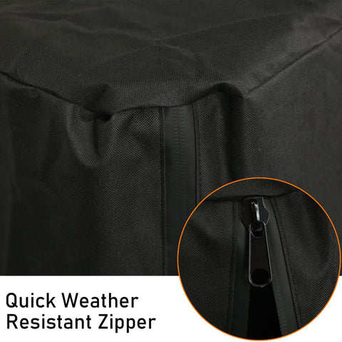 ZJYWSCH drawstring and zipper feature ensuring secure fit against wind.