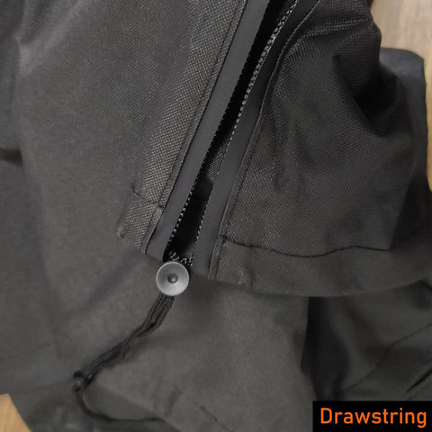 ZJYWSCH waterproof PVC-coated fabric resists sun and rain with no fading.
