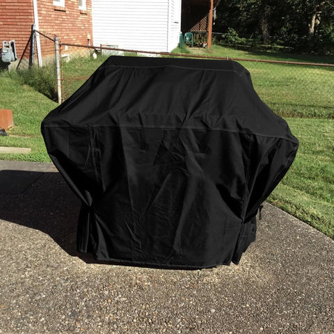 ZJYWSCH Weber Genesis 300 Series cover protecting against outdoor elements.