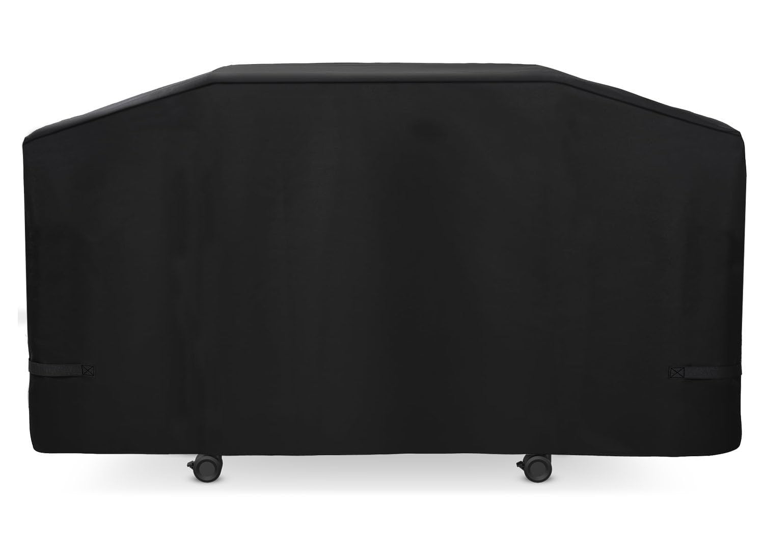 ZJYWSCH Weber Slate 30 cover on a grill protects from rain and sun while staying secure