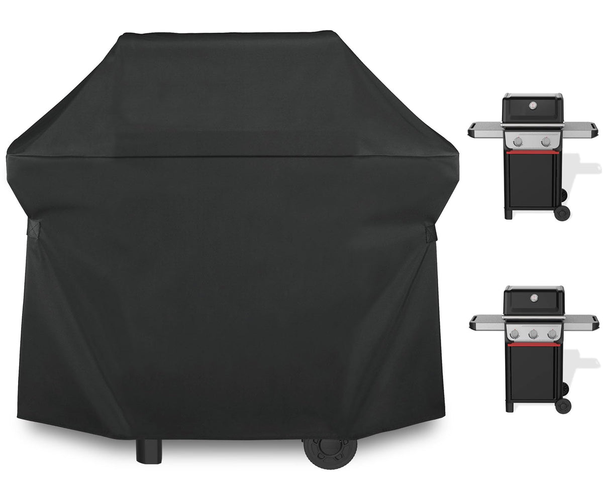 ZJYWSCH Weber Spirit grill cover with custom-fit protects E-210/E-310/E-325 from dust and rain.