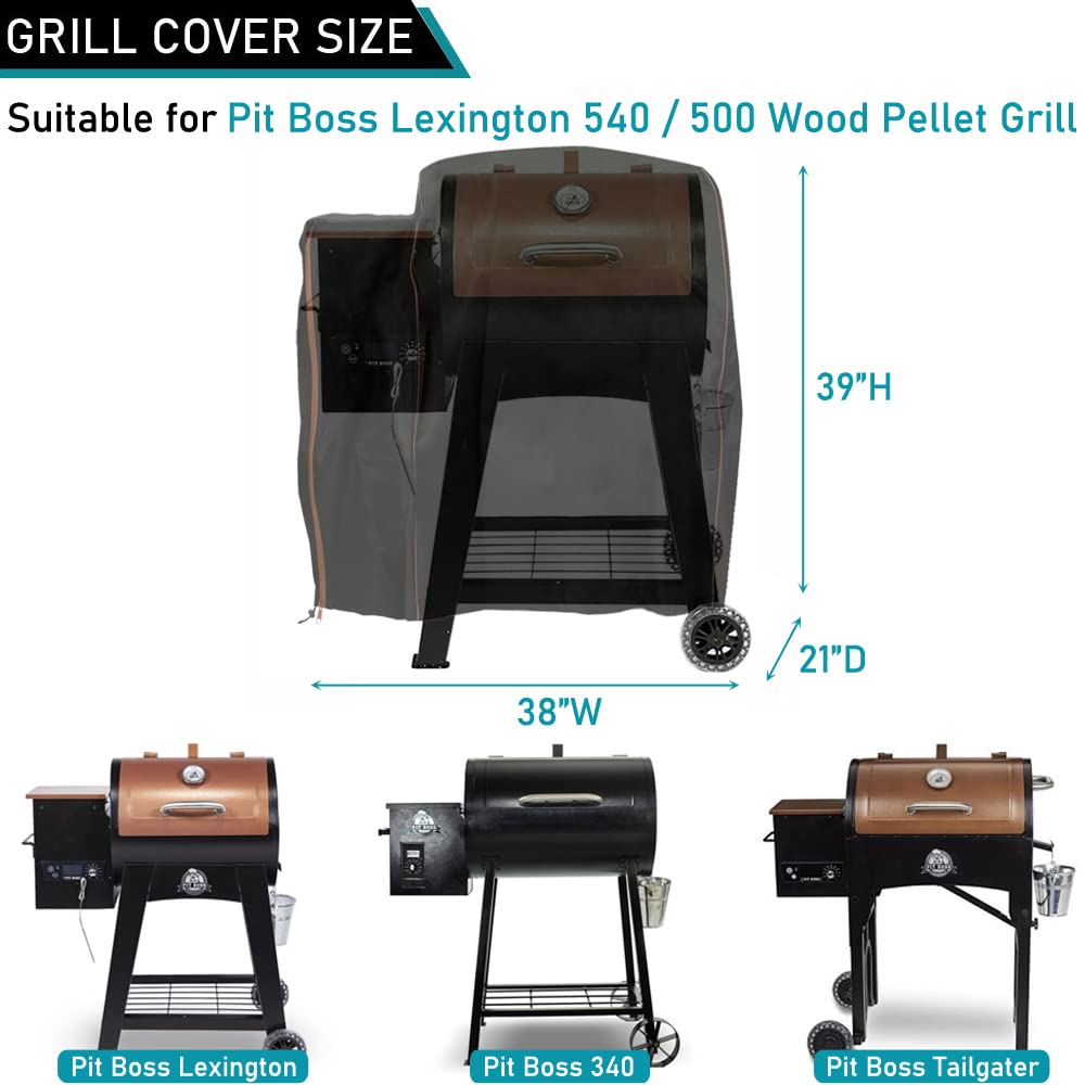 ZJYWSCH grill cover on Lexington Onyx NX guards against UV and wear