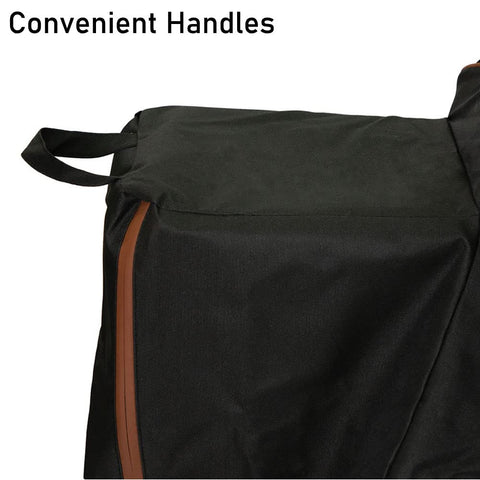 ZJYWSCH grill cover on PB340 Tailgater shields against weather
