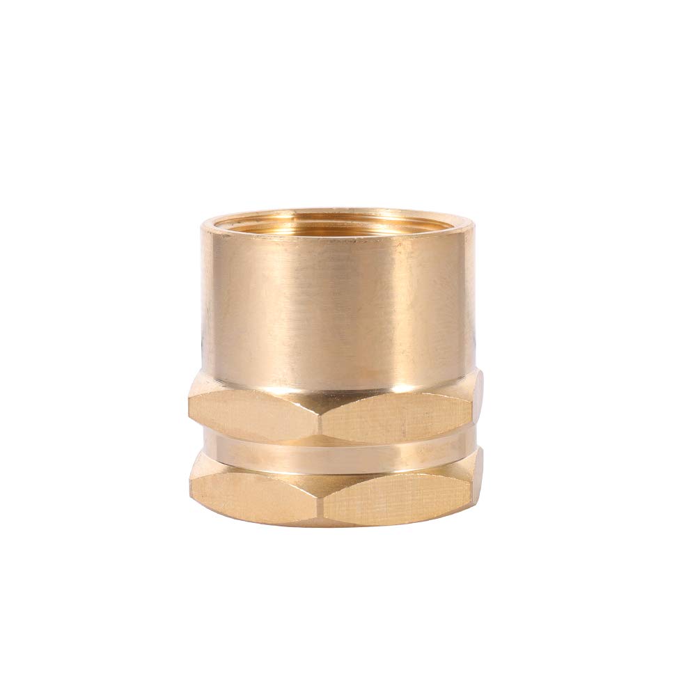 ZKZX brass connector threads shown for a tight, secure fit