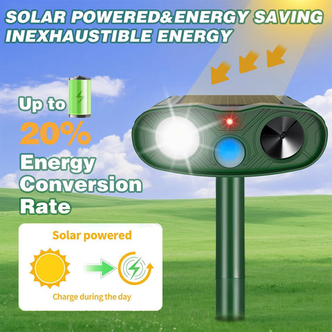 ZLieatmp 110-degree detection up to 30 feet covers large yard spaces
