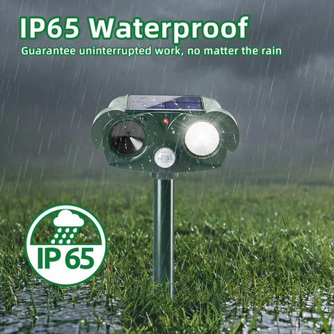 ZLieatmp 110 dB sound emission helps deter wildlife safely