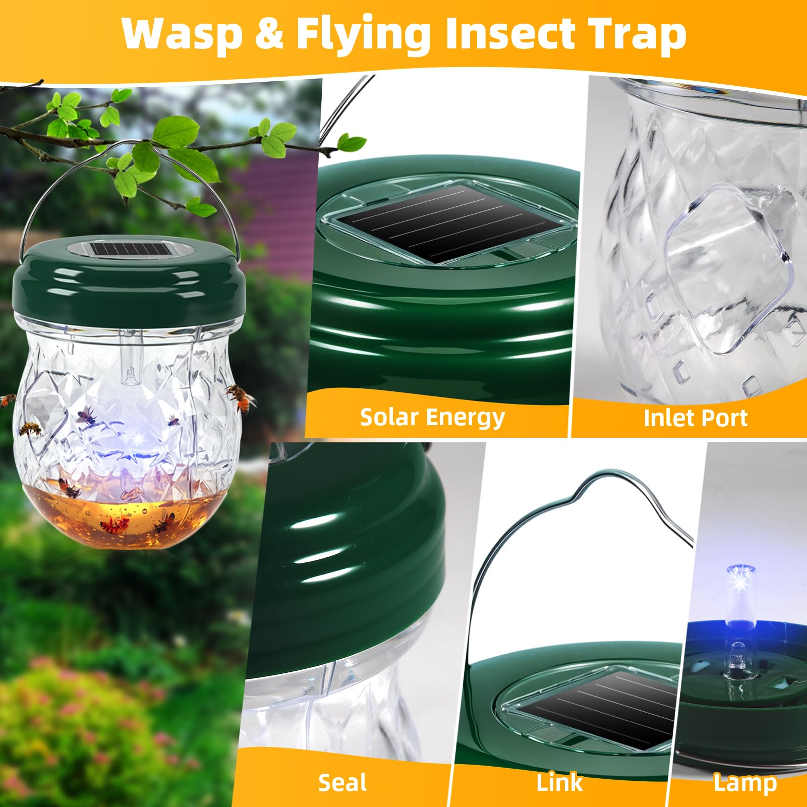 ZLieatmp all-weather design ensures year-round use of the trap
