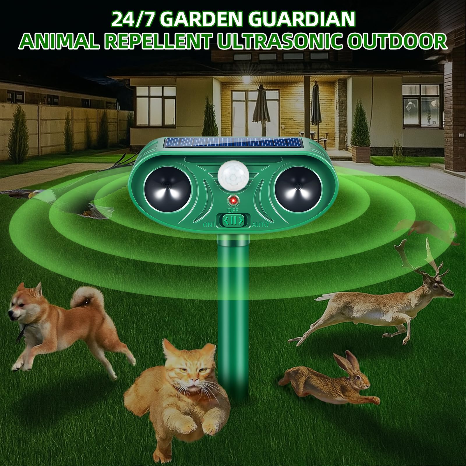 ZLieatmp deer protection for gardens and orchards.