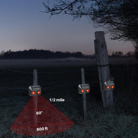 ZLieatmp easy installation with posts, fences, walls, or trees.