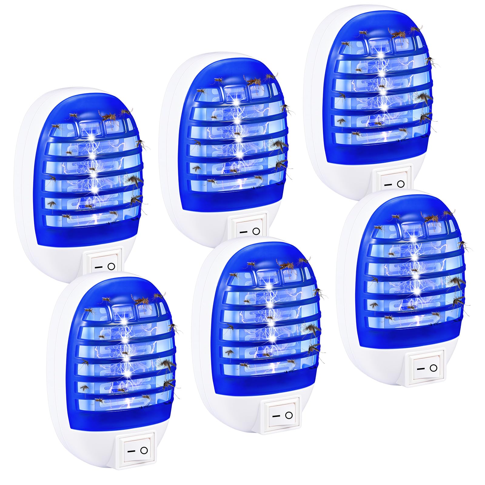 ZLieatmp electronic mosquito zapper in indoor setting attracting insects with UV light for efficient control