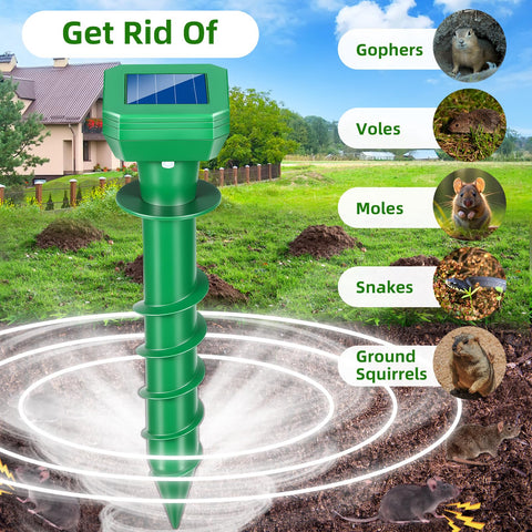 ZLieatmp ground stake installation enables easy soil placement.