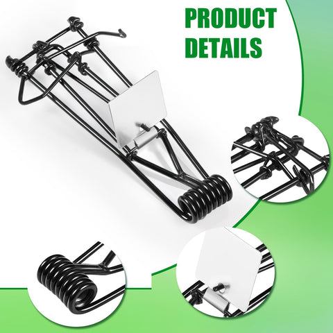 ZLieatmp heavy-duty weatherproof trap enduring rain and harsh soil conditions.