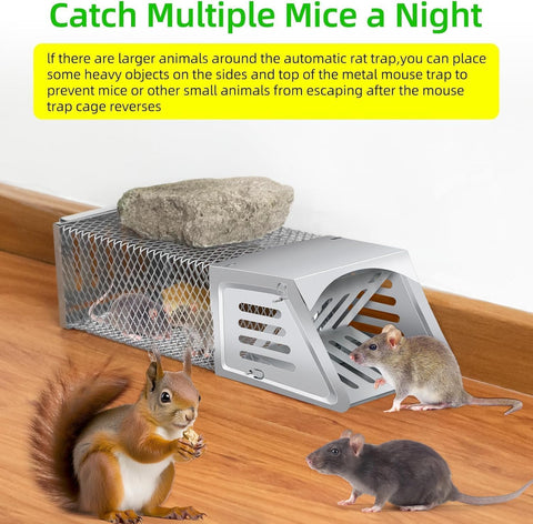 ZLieatmp Humane Mouse Trap catch emphasizes safe capture and release.