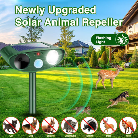 ZLieatmp IP65 waterproof outdoor unit resists rain and snow while guarding your yard.