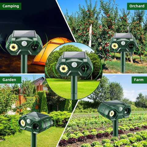 Patio, yard, and farm protection for animal-free gatherings