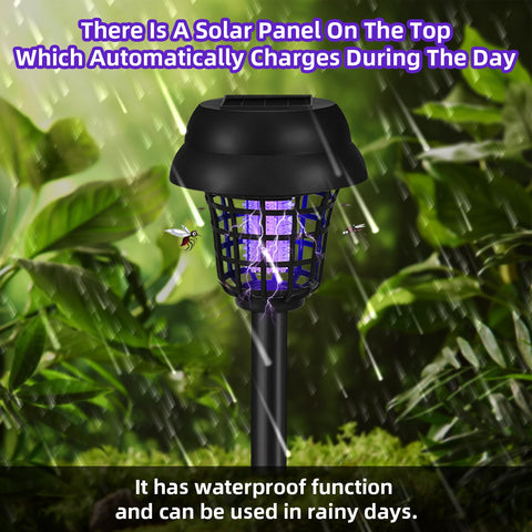 ZLieatmp solar bug zapper safety design protects curious fingers