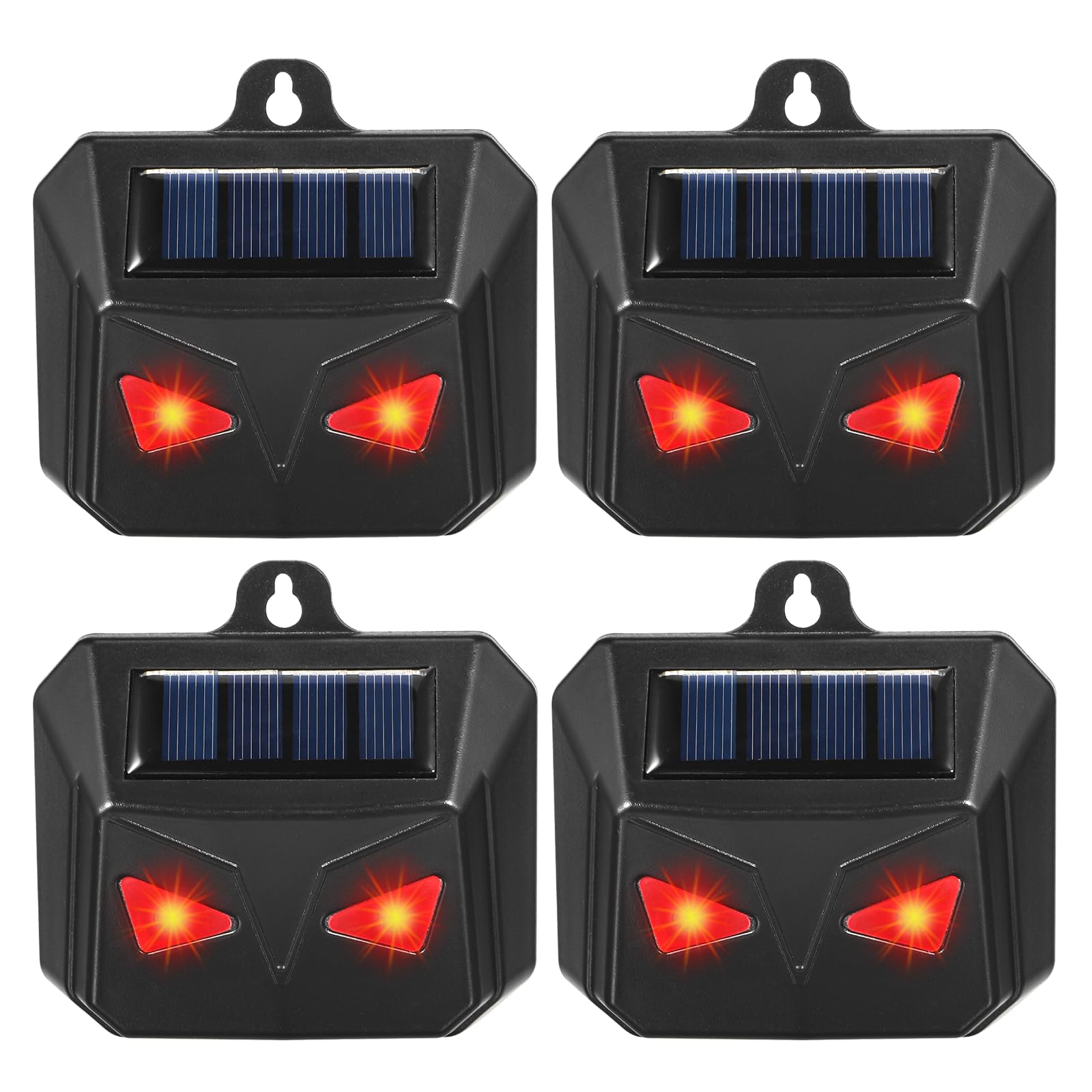 ZLieatmp solar nocturnal animal repeller protects chicken coops and gardens.