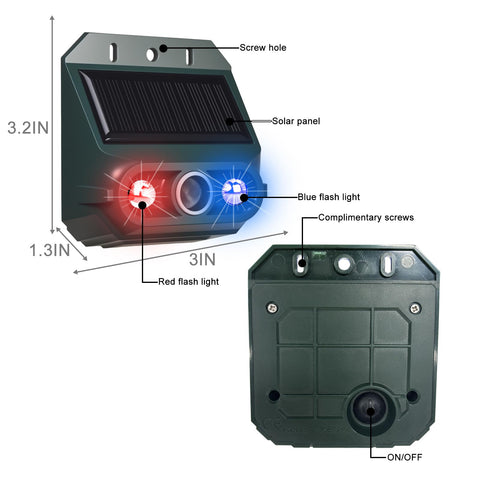 ZLieatmp solar panel auto-on at dusk for maintenance-free operation.