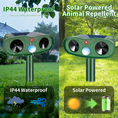 ZLieatmp Solar panel and battery enable energy efficient outdoor use.