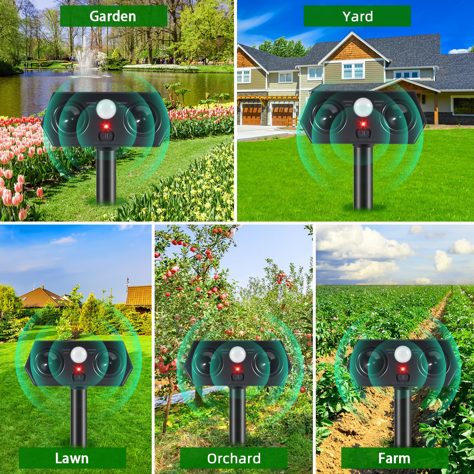 ZLieatmp Solar-powered operation means low maintenance and energy efficiency.