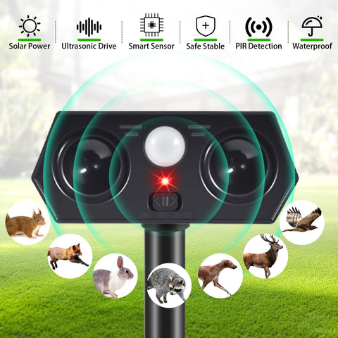 ZLieatmp PIR motion sensor demonstrates wide-area wildlife detection.
