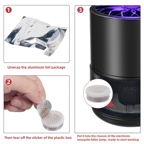 ZLieatmp trap-compatible attractant works with electric and non-electric traps